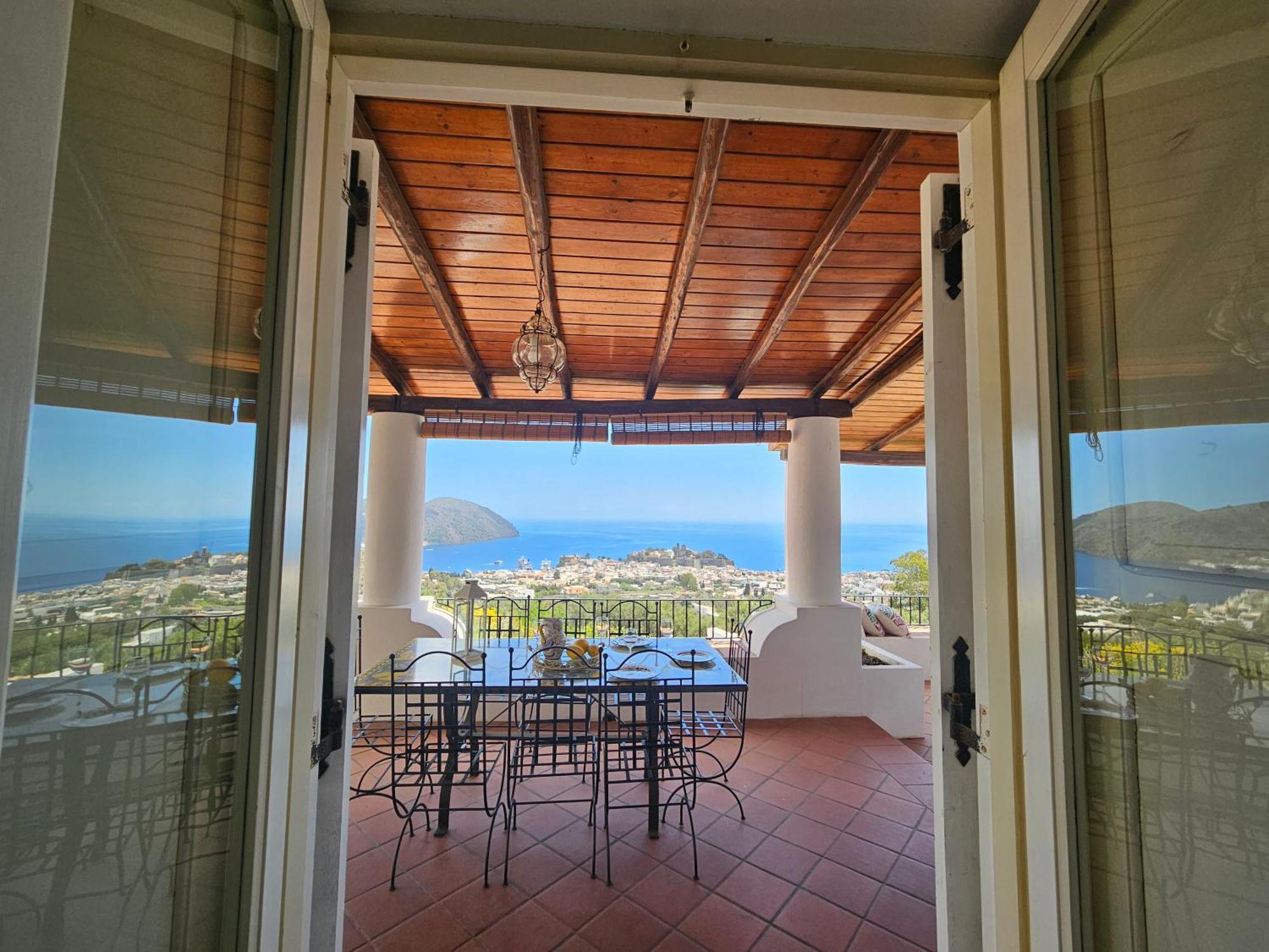 Villa Belvedere Lipari  Eksteriør billede