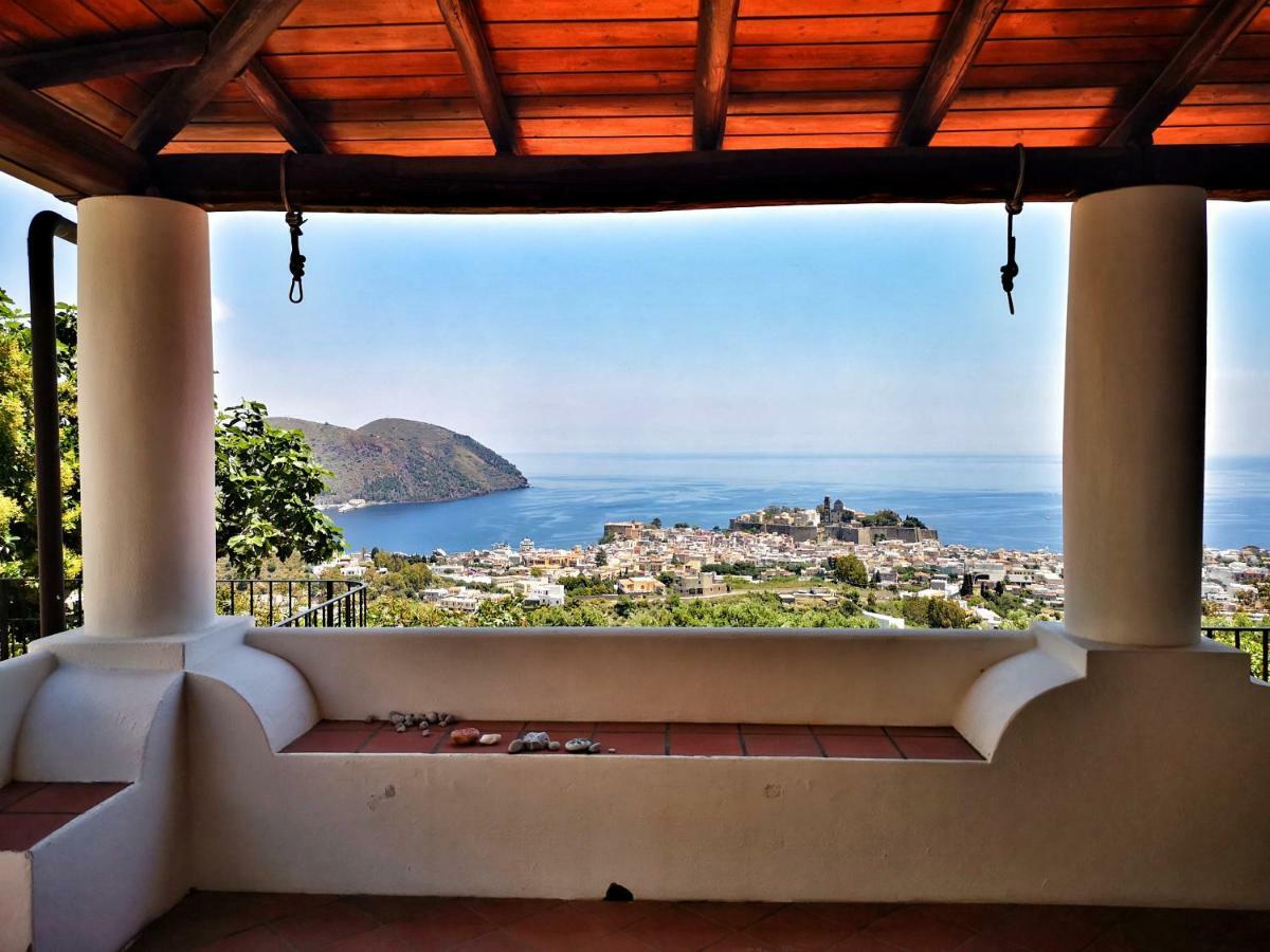Villa Belvedere Lipari  Eksteriør billede
