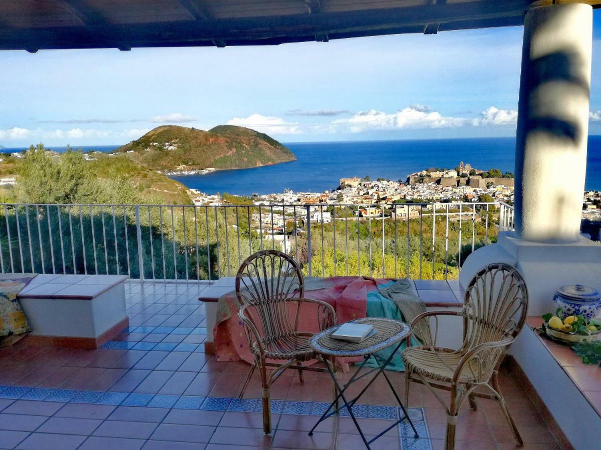 Villa Belvedere Lipari  Eksteriør billede