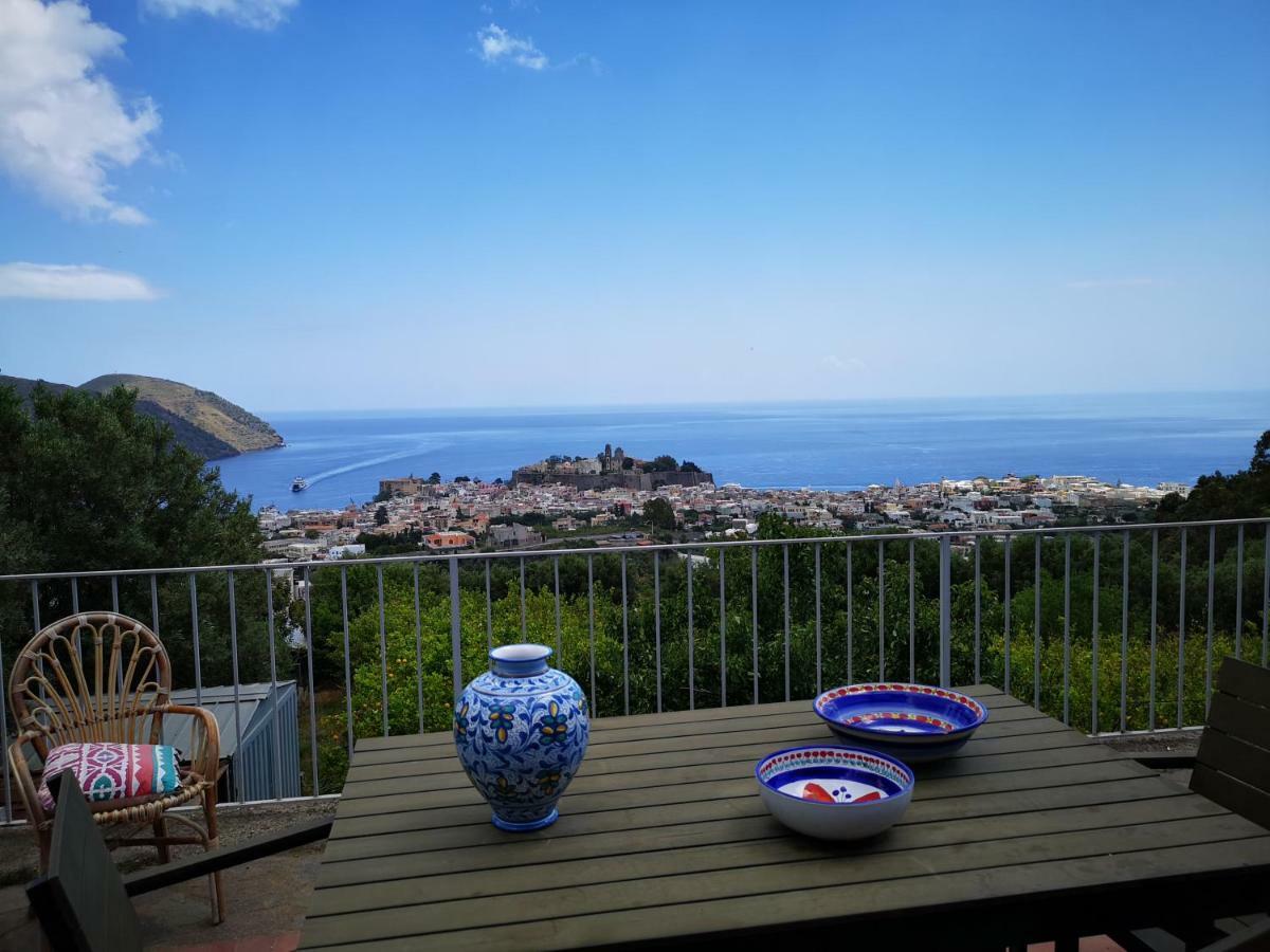 Villa Belvedere Lipari  Eksteriør billede
