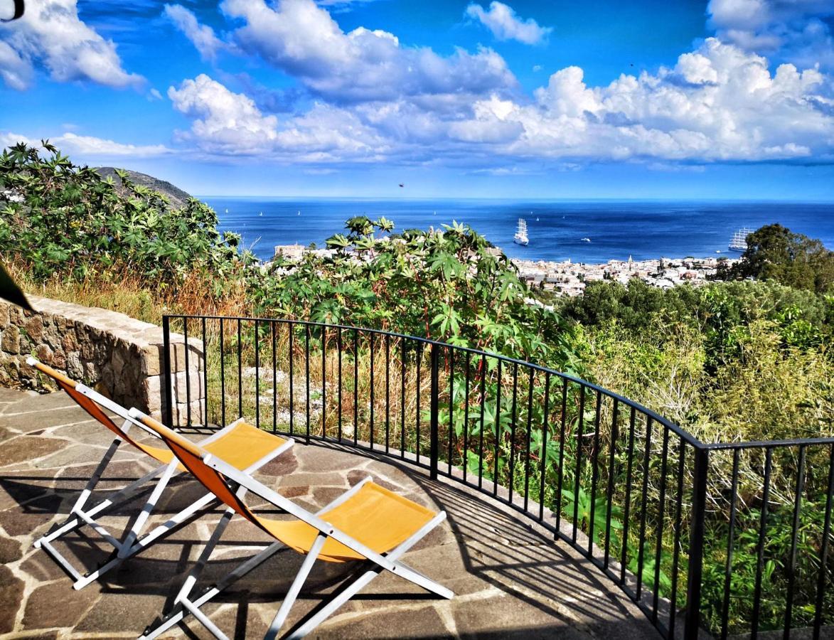 Villa Belvedere Lipari  Eksteriør billede